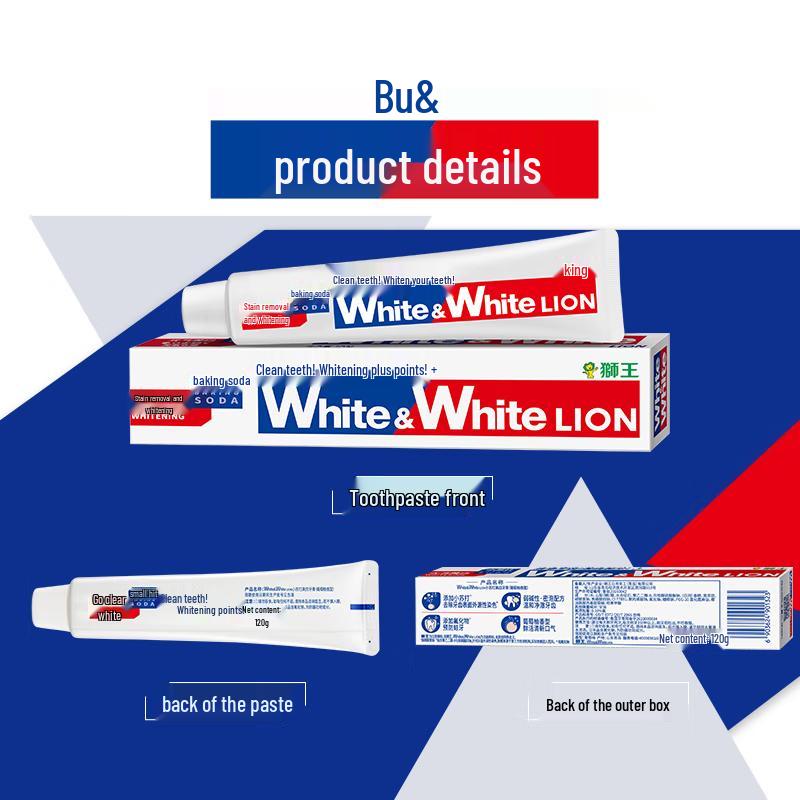 Lion Fresh Breath Whitening Baking Soda Toothpaste