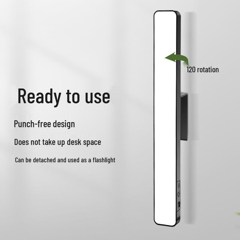 Smart Rechargeable LED Desk Lamp with Eye Protection and Magnetic Base for Students