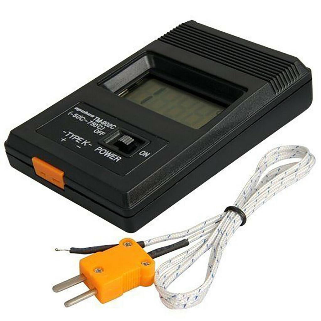 TM-902C LCD Type K Digital Thermometer With Probe + 1PC 300mm Thermocouple Probe