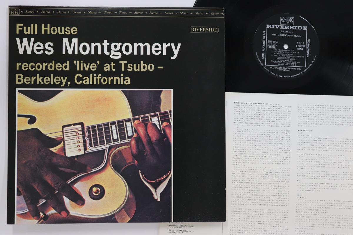 

LP Пластинка УЭС МОНТГОМЕРИ - Full House SMJ6069 RIVERSIDE 1976 Япония Джаз Б/У