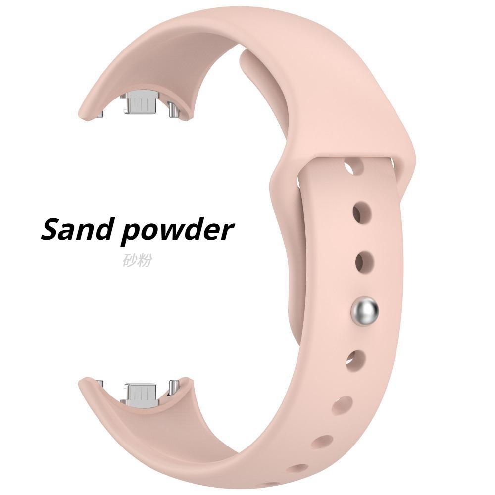 Für Xiaomi Band 8 9 10 Armband SmartWatch Zubehör Silikon Sport Ersatzarmband pulseira correa Für MiBand 10 Armband
