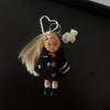 Internet Celebrity Style Plush Doll Keychain - Cute Cartoon Bag Charm for Girls