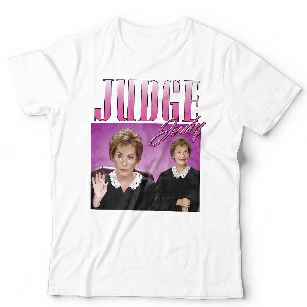 Judge Judy Appreciation Unisex TShirt Large Fit 35XL Throwback Homage Sheindlin 3XL