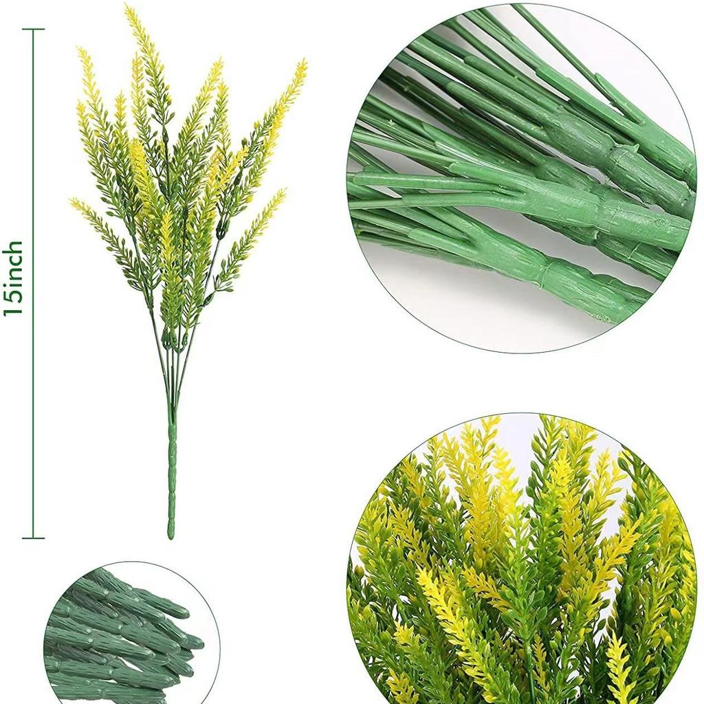 5 Forks Lavender 5 Forks Wheat Lavender Artificial Lavender Artificial Flower Plastic Flower, Plant Potted Lavender