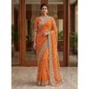 Premium Net Saree with Pearl & Diamond Embroidery