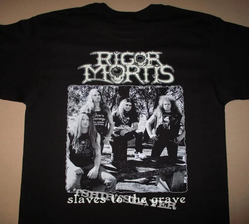 Rigor Mortis Gift For Fans Black T-Shirt Cotton All Size Unisex T-Shirt S