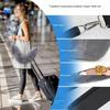 2024 Portable Travel Neck Pillow with Refillable Pillowcase for Cars, Beds, Trains, and Students