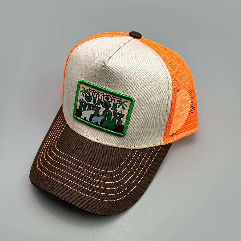 Hip Hop PATCH Letter Embroidery Baseball Hats New Unisex Sunshade ins Breathable Color Block Fashion Mesh Versatile Trucker Caps