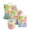 4Pcs Cute Mesh Laundry Bags Set Auto-lock Zipper Travel Clothes Organizer  Stocking