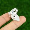 Natural Larimar Gemstone Statement Flower Adjustable Ring 925 Sterling Silver