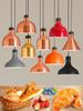 Insulated Industrial-Style Pendant Light with Heating and Moisture-Proof Features for Restaurants and Hotels