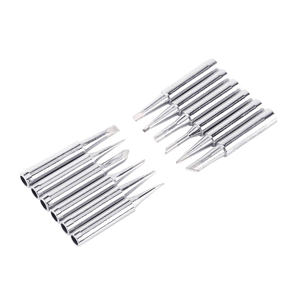 12Pcs   free Soldering Tip Solder Replacement Tips 900M T Rework Station Tool