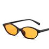 New Retro Oval Small Frame Fashionable Women's Glasses Fashionable High-end Casual Street Pography Glasses