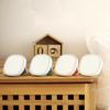 Portable makeup mirror with beauty enhancement and lighting, USB handheld night light