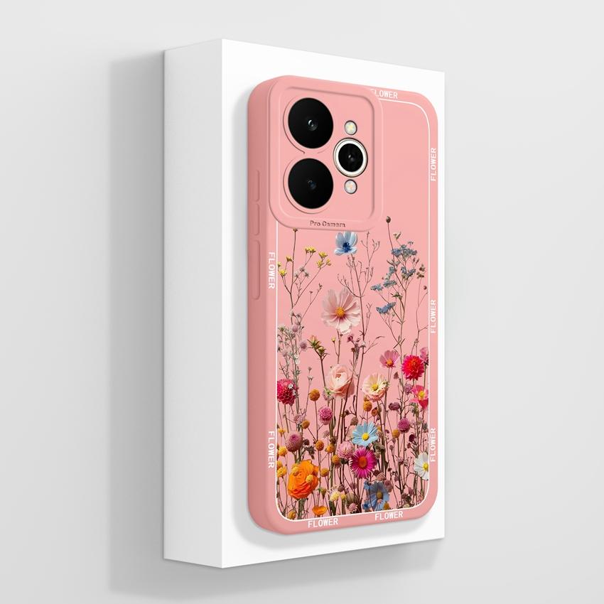 For Oppo Realme 15 16 11 10 Pro 15T 15X 11X Phone Case Pretty Crystal Butterfly Patterns Fashion Shell Smooth Liquid Silicone Premium Protective Cover
