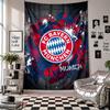 Arazzo da Parete Bayern Monaco Decorazione per la Casa Tessuto da Appendere a Parete per Camera da Letto Soggiorno Sfondo