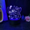 Stitch 3D Acryl Illusion Nachtlicht 16 Farbwechselnde Dekorationslichter Mit Fernbedienung Weihnachten Geburtstag Dekoration Geschenk