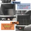 Center Console Organizer Dividers Compatible with Toyota Tundra 2014- Accessories, ert Tray Secondary Storage Box