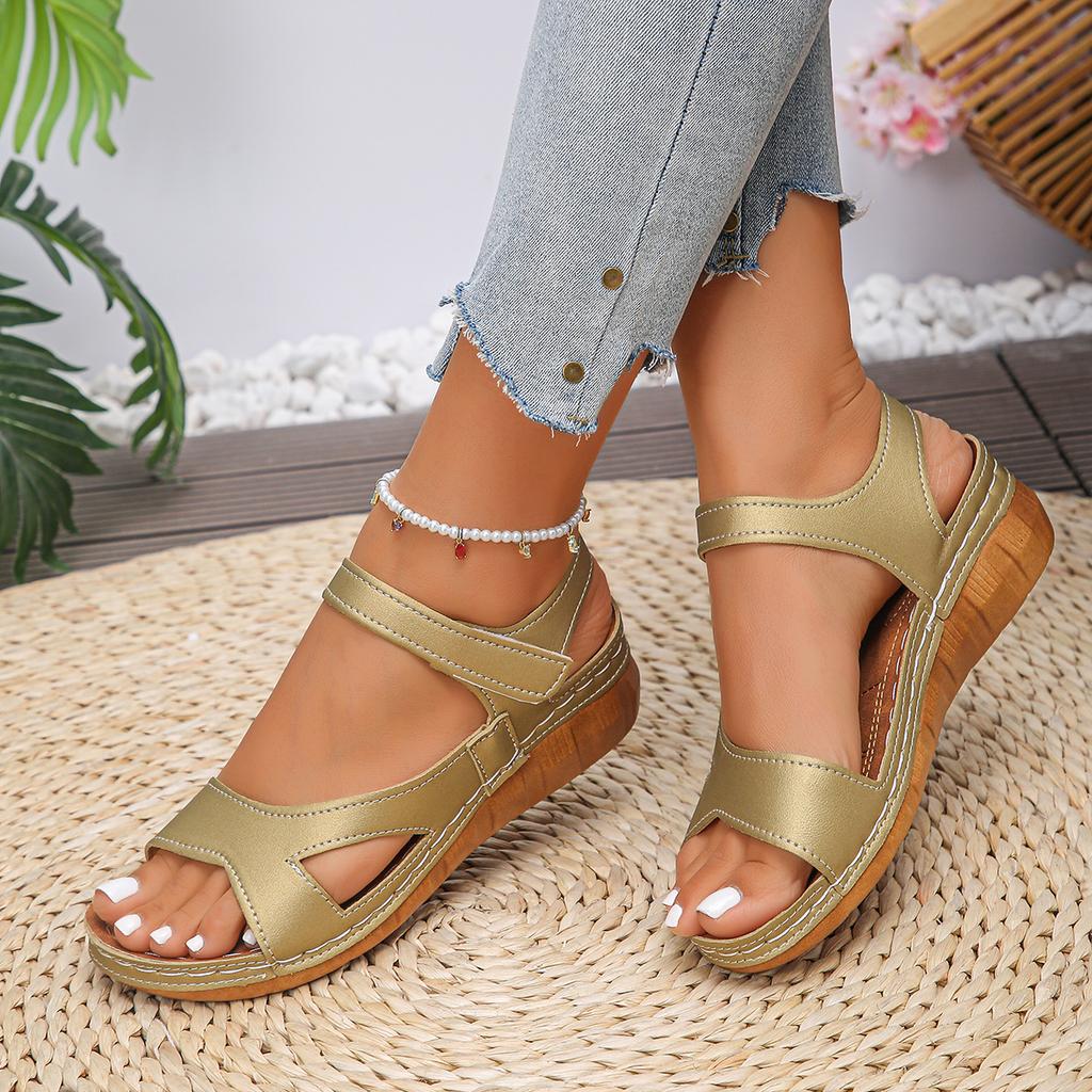 Women Sandals Casual Summer Lightweight Shoes Woman 2026 Summer Low Heels Comfortable Wedges Sandals Women Sandalias De Mujer