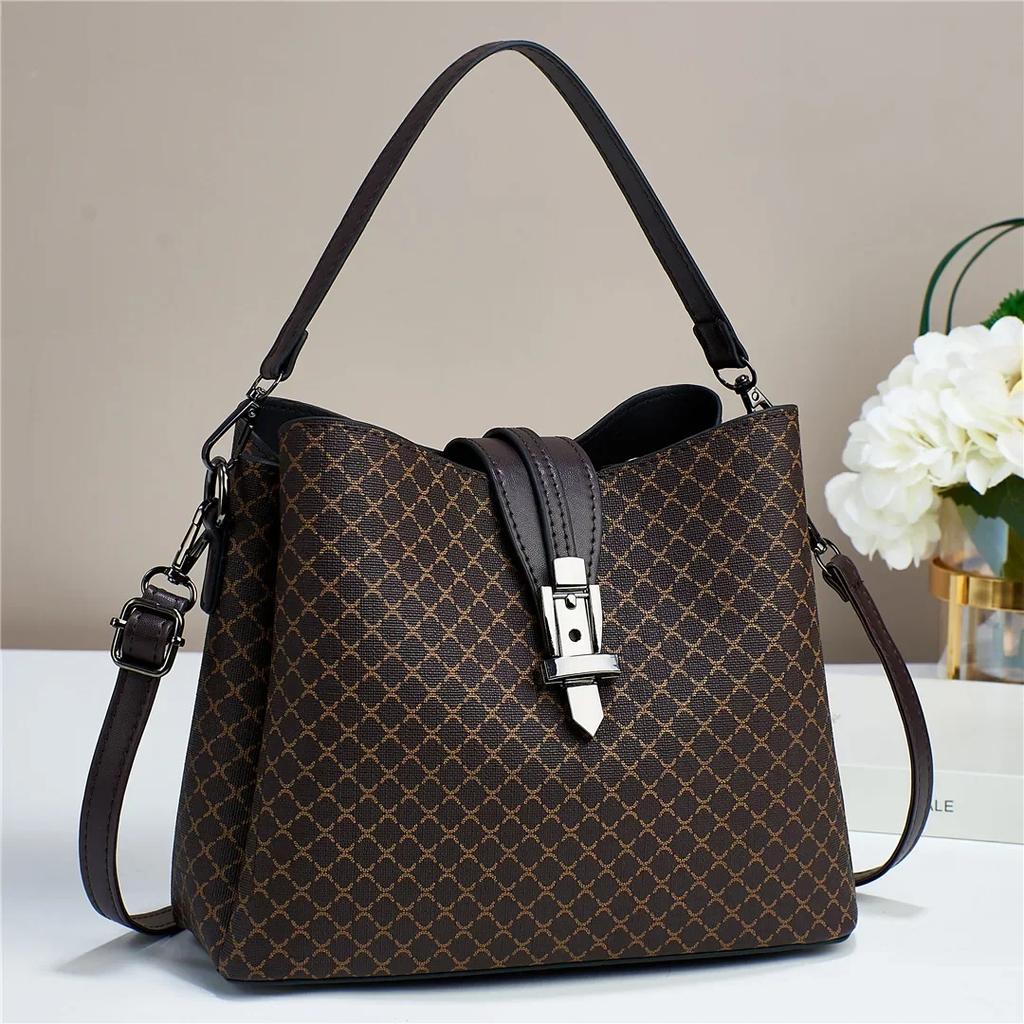 Geantă de umăr pentru femei, model nou, tip PU, imprimată, tip geantă de mână, tip buzunar, tip geantă de mână, tip buzunar, tip geantă de mână