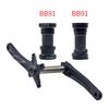 Efficient Power Transfer Crankset Road Bike Crankset Arm Square Tapers for Mountain Bike Enthusiasts and Outdoor