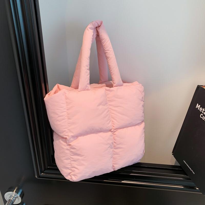 Spring and Summer Large-capacity Bag Women's New Versatile Shoulder Bag Fashion Bag Down Cotton Bag