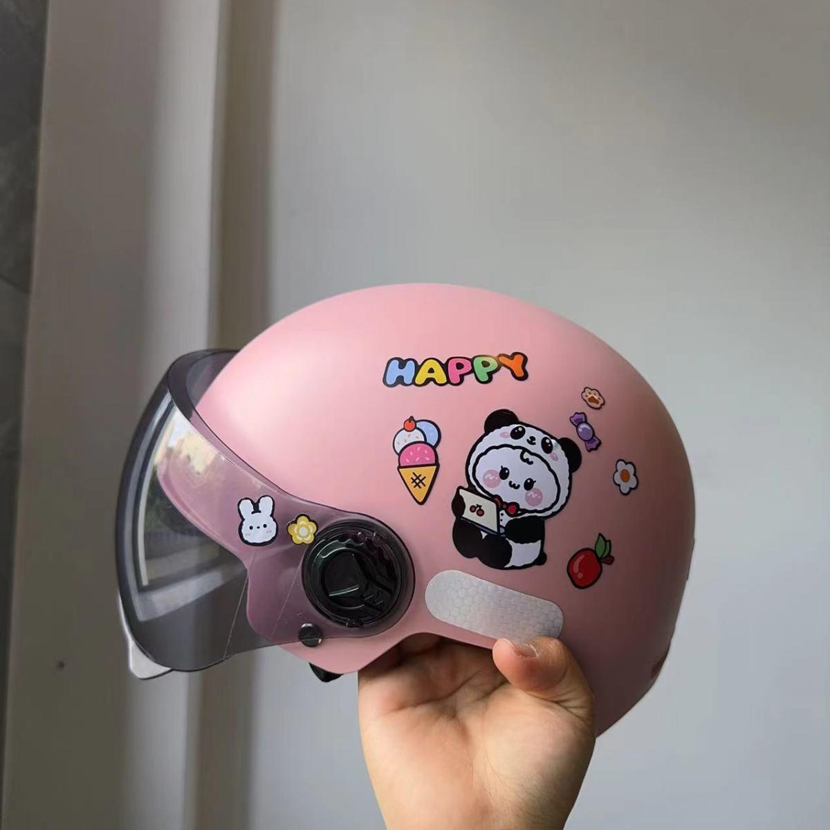 3C Certified All-Season Kids  Electric Scooter & Motorcycle Helmet - Cute & Safe Sun Protection for Boys & Girls Children s Standard