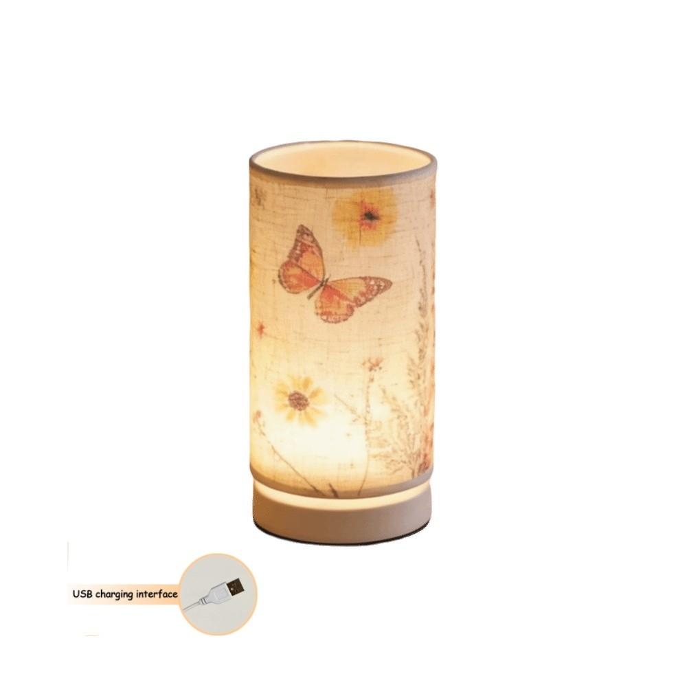 LED Desktop Decoration Lamp USB Plug in Table Lamp Simple Bedside Night Lamp  Living Room