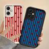 Phone Cover Case for Xiaomi Poco F8 C61 C51 X3 Pro C50 X3 NFC Stripe Love Heart