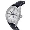 Luminox Air Pilot P-38 Lightning GMT Black Leather Strap White Dial Swiss Quartz XA.9527 100M Men's Watch