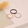 1Pc Women/Girl Jewelry Wedding Band Fashion Ring Wedding Gift Stainless Steel Thin Stackable 2MM