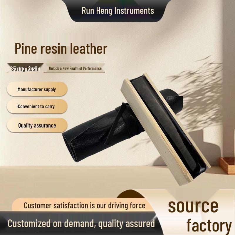 Handcrafted Italian Rosin Sticks for Violins - Professional Quality with Leather Case Rosin