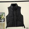 Women’s Puffer Vest Jackets Sleeveless Padded Gilet Coat Trendy Full Zip Outerwear Jackets Sleeveless Padded Jackets Outerwear