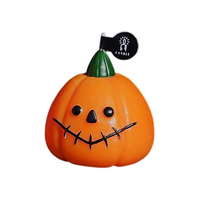 Halloween Kürbis Schädel Geisterhaft Kerze Gruselige Duftwachs Kerze Tischdekorationen Aromatherapie Kerze Heimdekorationen