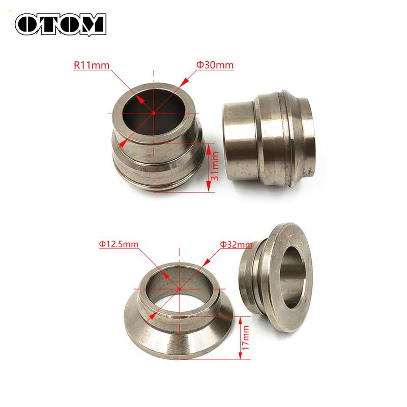 2023 Motorcycle Front Rear Axle Bushings Kit Wheel Spacers Hub Collars Shaft Sleeve For KTM SXF XCF HUSQVARNA FC FX TC GASGAS EC