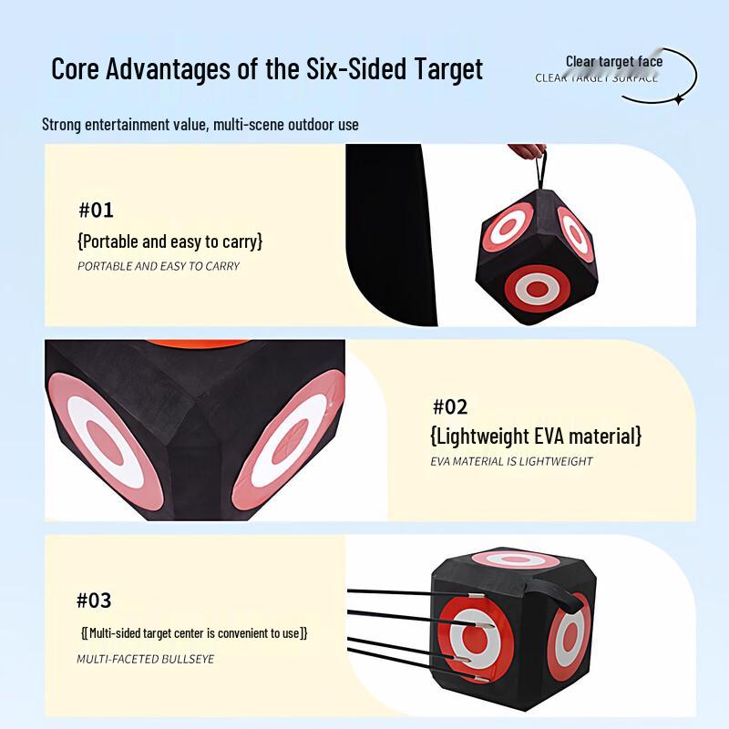 EVA Six-Sided Archery Target