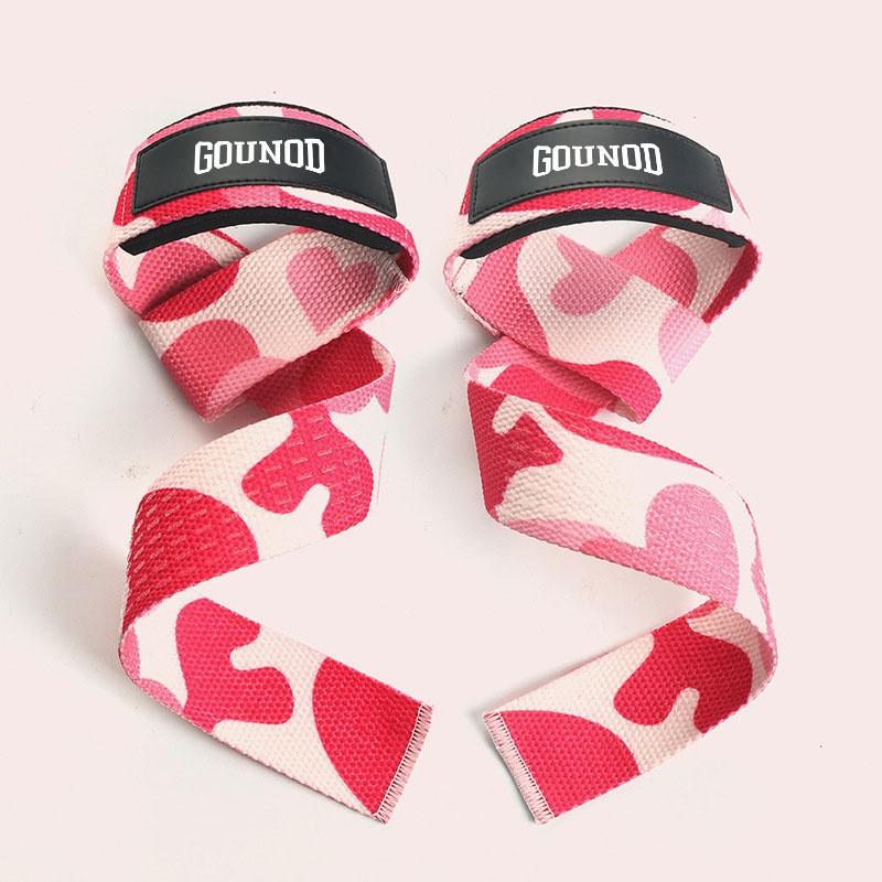 Fitness Wrist Support Strap With Non-Slip Silicone Grip Deadlift Pull-Up Weightlifting Training