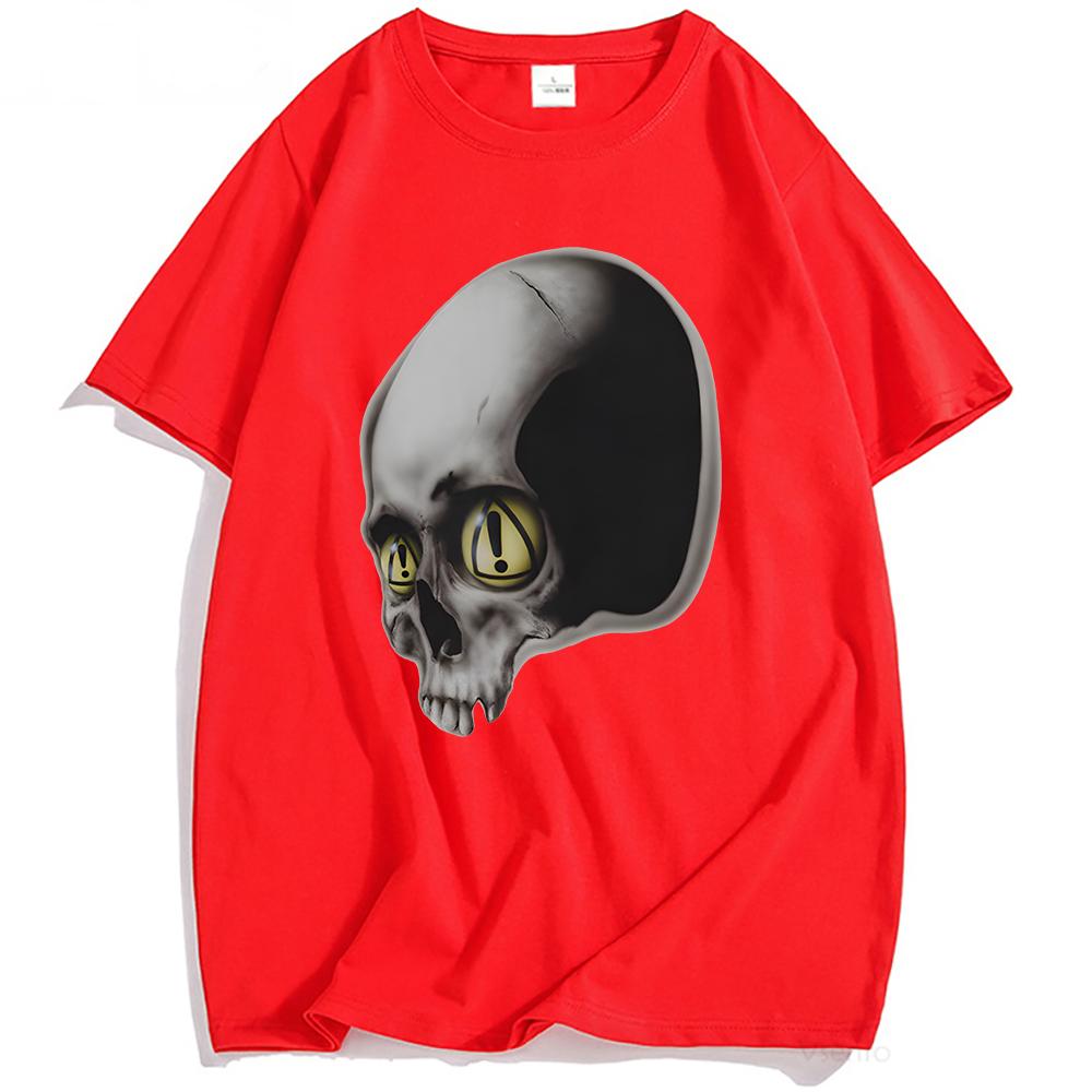 

ОПАСНАЯ ЛЕТНЯЯ ФУТБОЛКА С ЧЕРЕПОМ Yeat Рэпер Мода Графическая футболка Хлопок Короткий рукав Гранж Футболка Унисекс Уличная одежда Повседневные футболки 2XL