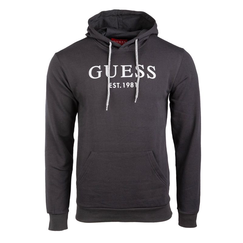 Sweat capuche inscription devant Homme GUESS