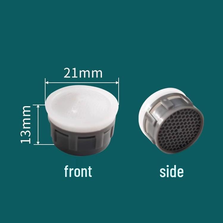 

Universal Faucet Aerator Nozzle Kit: Splash Guard, Mesh Filter, Hot/Cold Compatibility