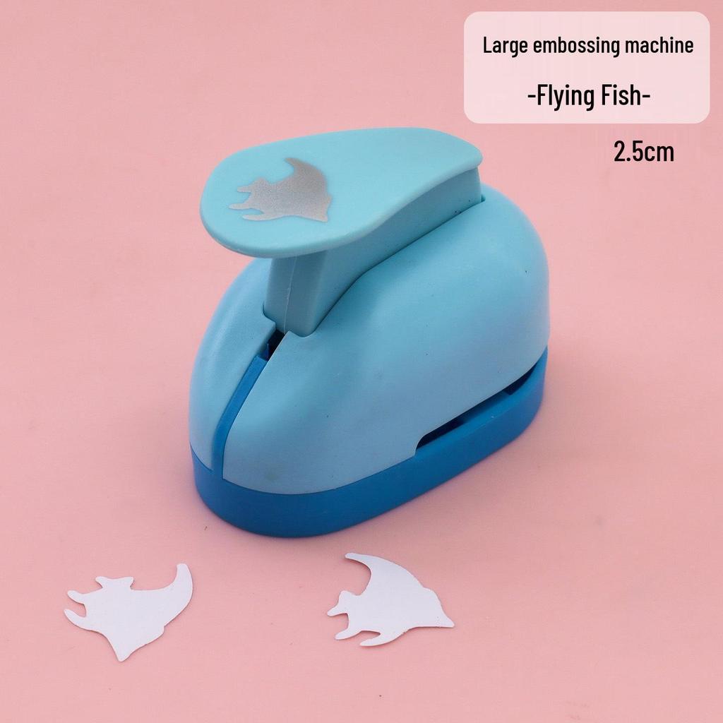 DIY Papierbastel-Prägemaschine für Kinder - Einfacher Blumenstanzer für pädagogische Aktivitäten im Kindergarten
