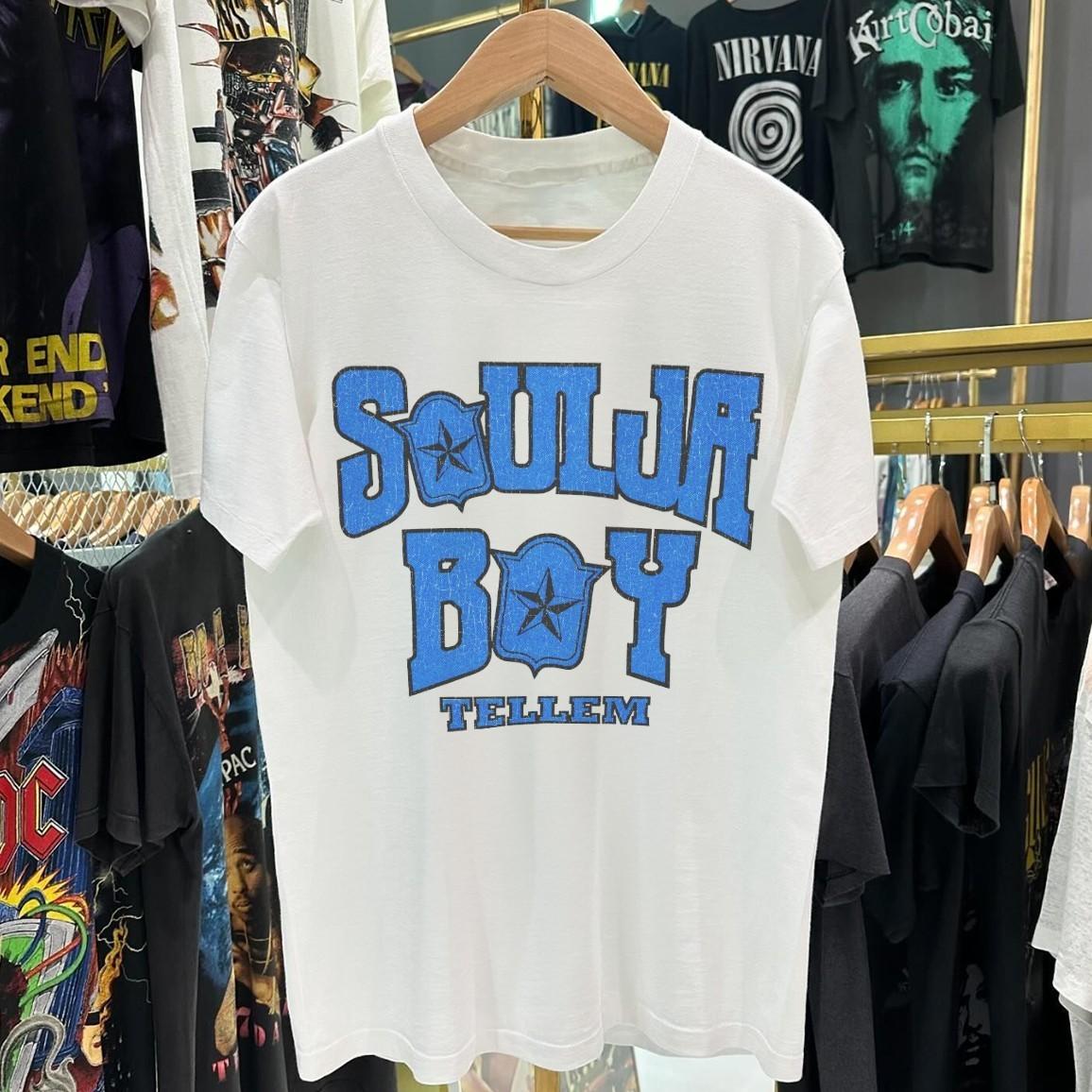 Soulja Boy Tellem Rare T-Shirt White S 2XL