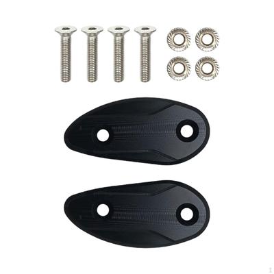 2 Motorrad-Spiegel-Abdeckplatten für CBR1000rr