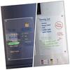 1Pcs Magnetic Transparent Acrylic Week Plan Message Board Scratchable Magnetic Refrigerator Sticker