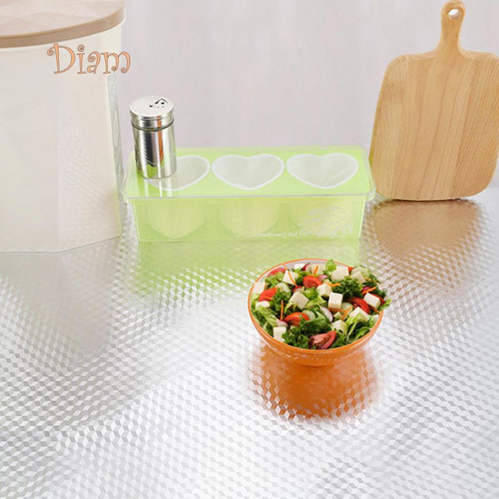 Lachepper Aluminum Foil Self Adhesive Waterproof Wallpaper Kitchen Sticker DIY Home Decor