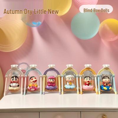 Crayon Shin-chan Swinging Series Blind Box Figurine - Trendy Toy & Decompression Ornament Gift.