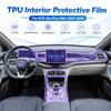 Centre d'accessoires de voiture Film de protection transparent en TPU pour console centrale Film protecteur anti-rayures pour écran LCD Pour BYD Qin Plus DM-i 2021-2025