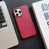 Applicable To iPhone16 Crazy Horse Leather Pattern Magnetic Mobile Phone Case Apple 15 All-inclusive Anti-drop 14 Leather Wireless Charging Protection