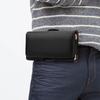 Vertical Multifunctiona Flip Pockets Bum Bag Phone Belt Clip Phone Waist Bag Leather Phone Case