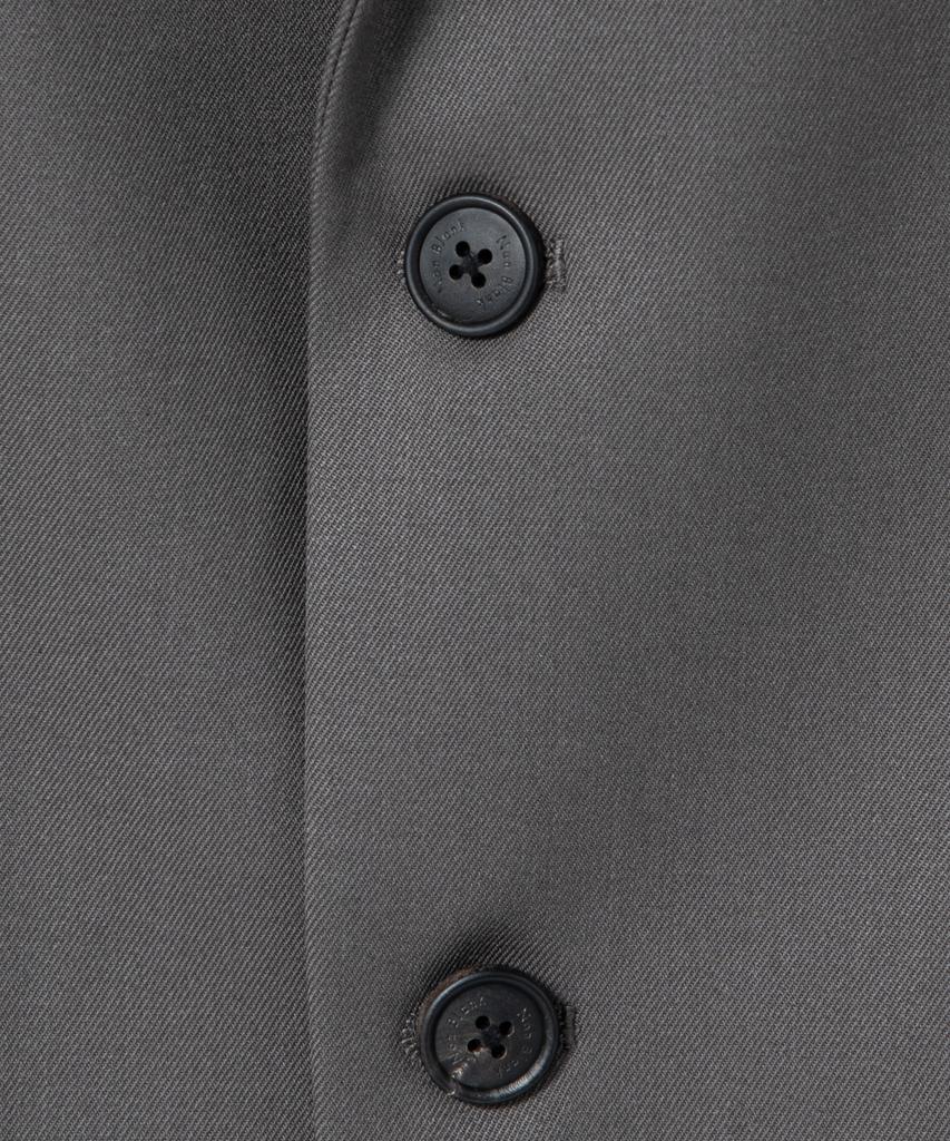Nonblank Semi-Overfit Wool Blazer_Brown Grey